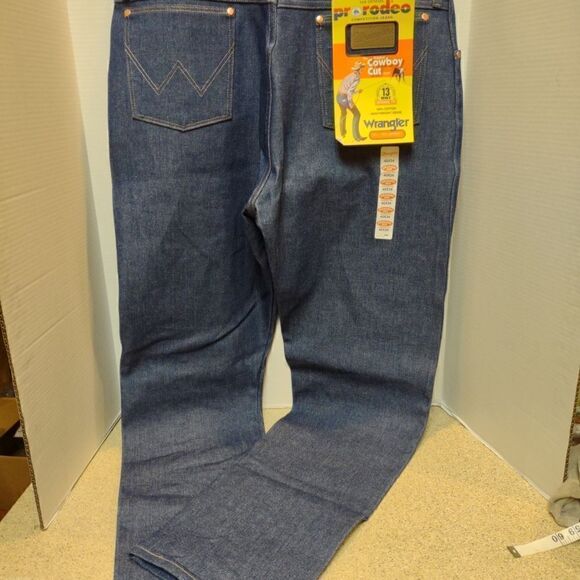 Wrangler Pro Rodeo Jeans Vintage Size 40 X 34   NWT - Picture 2 of 4